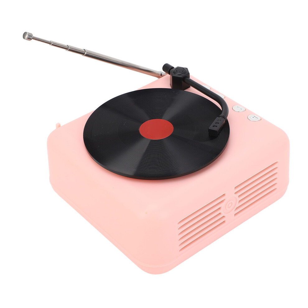 Retro Record Style Bluetooth Speaker 3.7V 1200Mah Hifi Roseate 6921346571365