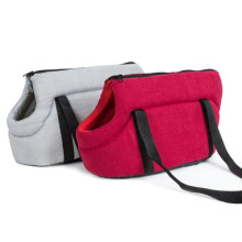 Pet Carrier One Shoulder Backpack Bag for Dogs and Cats, Portable Outdoor Travel, Large Size, Grey Color
