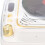 Retro Record Player Bluetooth Speaker 3.7V White, 1200mAh 6