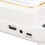 Retro Record Player Bluetooth Speaker 3.7V White, 1200mAh 10