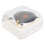 Retro Record Player Bluetooth Speaker 3.7V White, 1200mAh 1
