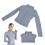 Yoga Jacket Stand Up Collar Long Sleeve High 11