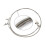 Transmission Kickdown Cable Kit, Stainless Braided 3