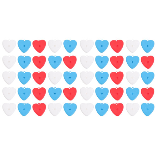 2 Count Red Balloon Weights Wedding Decoration Star/Heart Shaped 1