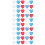 2 Count Red Balloon Weights Wedding Decoration Star/Heart Shaped 5