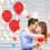 2 Count Red Balloon Weights Wedding Decoration Star/Heart Shaped 10
