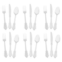 1 Set Plastic Cutlery Forks Spoons Cutters for Parties Picnics
