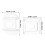 Acrylic Picture Hanging Clips Keyhole Bracket For Frames 20pcs 3
