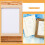 Acrylic Picture Hanging Clips Keyhole Bracket For Frames 20pcs 10