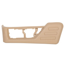 HECASA Front Driver S?de Panel Trim Camel Tan Kompatibel med 2008-2010 F250 F350 F450 F550 Super Duty Erstatning For Part # 8C3Z-2562187-BB 8C3Z2
