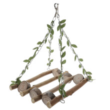 3 Pack Parrot Toy Bird Climbing Ladder Swing Parrots Hanging Perch