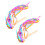 Wedding Ribbon Sticks Multi-Colored 20pack 4