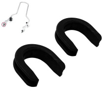 WZLW Sissy Bar Rugleuning Bagagerek Zijplaat montagebeugel Grommet voor Harley 52682-09 Zwart H7104101