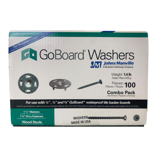 GoBoard Fasteners 1- Skive 1-5/8 Lang til tr?knopper 100 stk.