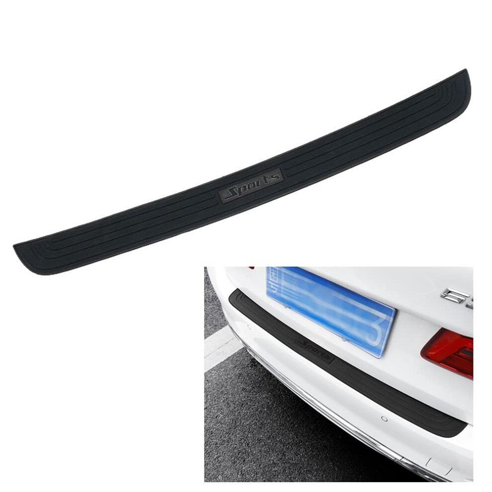Rear Bumper Protector Guard Trunk Rubber Protection Strip Rubber Scratchresistant Trunk Door Entry Guards Car Accessory For Suvcars Universalspor 755419940736