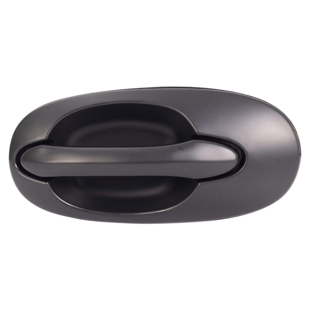 Trq Rear Left Exterior Door Handle Drivers Side Compatible With 20022005 Kia Sedona 191213486368