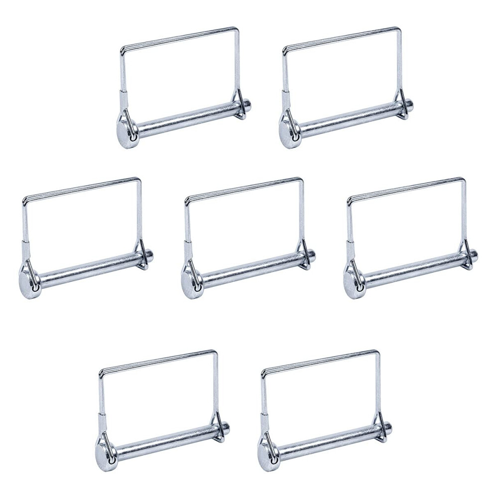 Comonc 7 Pcs 5/16 Trailer Coupler Pin Shaft Locking Pin Pto Pin Assortment Kit For Farm Trailers Wagons Lawn Garden 5/16 """"X2-3/4 727196978318