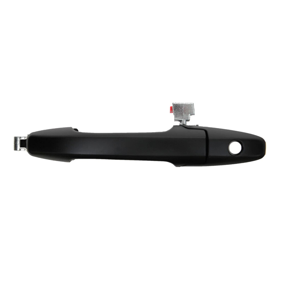 Trq Front Left Exterior Door Handle Drivers Side Compatible With 20062011 Honda Civic Black 191213487822