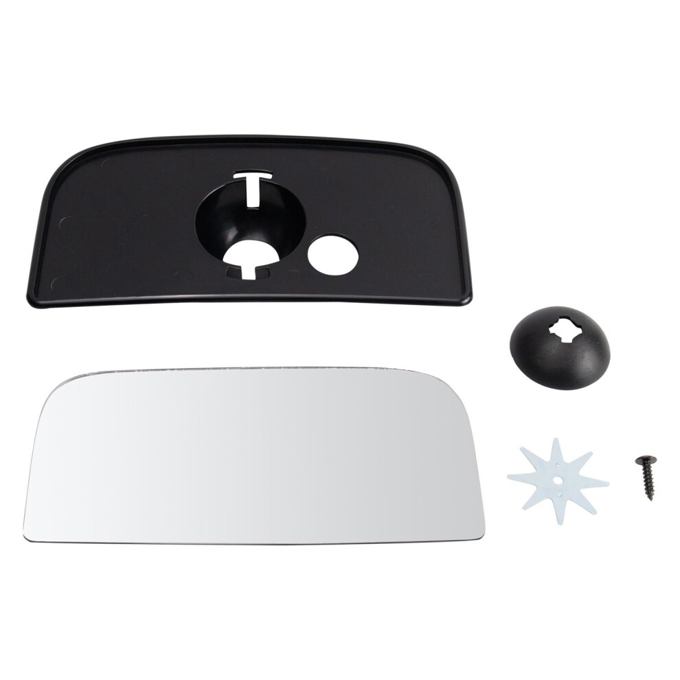 Trq Exterior Tow Mirror Lower Glass Rh Passenger Side For Chevy Gmc Truck Suv 191213042359