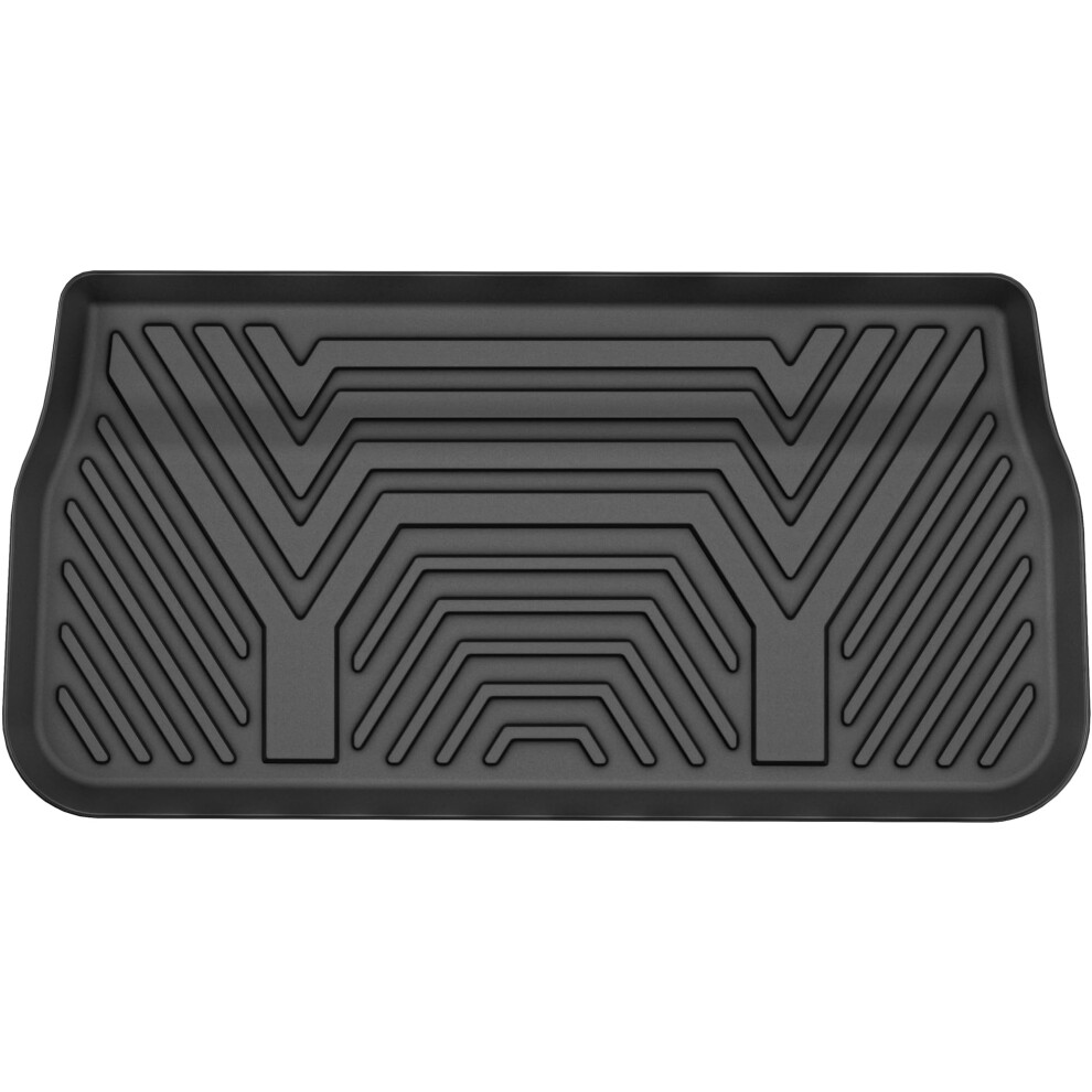 Yitamotor Cargo Mat Compatible With 20172025 Chrysler Pacifica Custom Fit Cargo Liner Tpe Trunk Liner All Weather Trunk Mat Black 840265234297