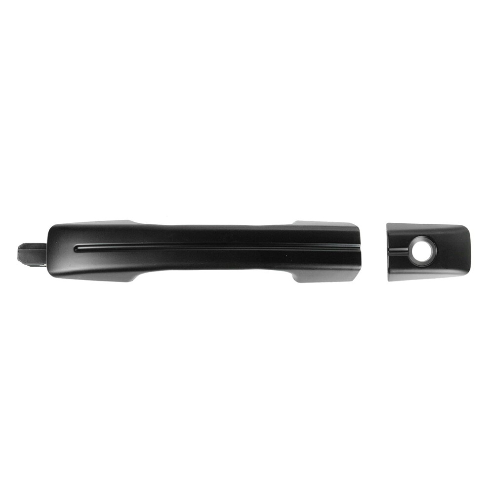 Trq Front Left Exterior Door Handle Drivers Side Compatible With 20042008 Acura Tl Black 191213489024
