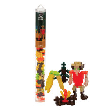 PLUS PLUS jrmu ptoelem kszlet 3D puzzle szr jtk gyerekeknek, 70 egymsba illeszkedo darab - Camper Mini kszto cso