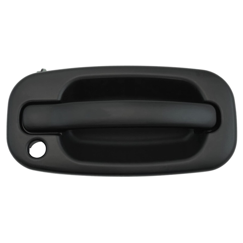 Trq Door Handle Outside Exterior Front Passenger Rh Side For Chevy Gmc Black 191213485842
