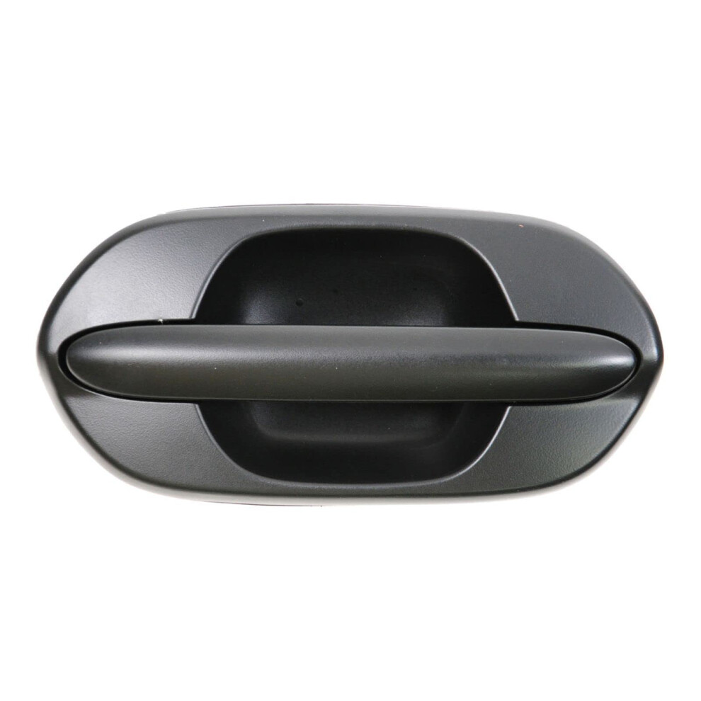Trq Rear Left Exterior Door Handle Drivers Side Compatible With 19992004 Honda Odyssey Black 191213487051