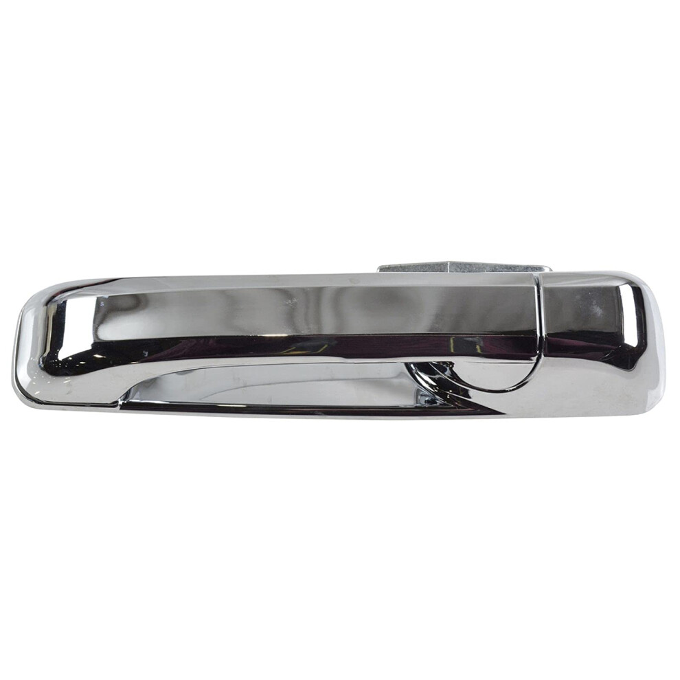 Trq Rear Left Exterior Door Handle Chrome Drivers Side Compatible With 20092018 Dodge Ram 1500 2500 3500 191213491089