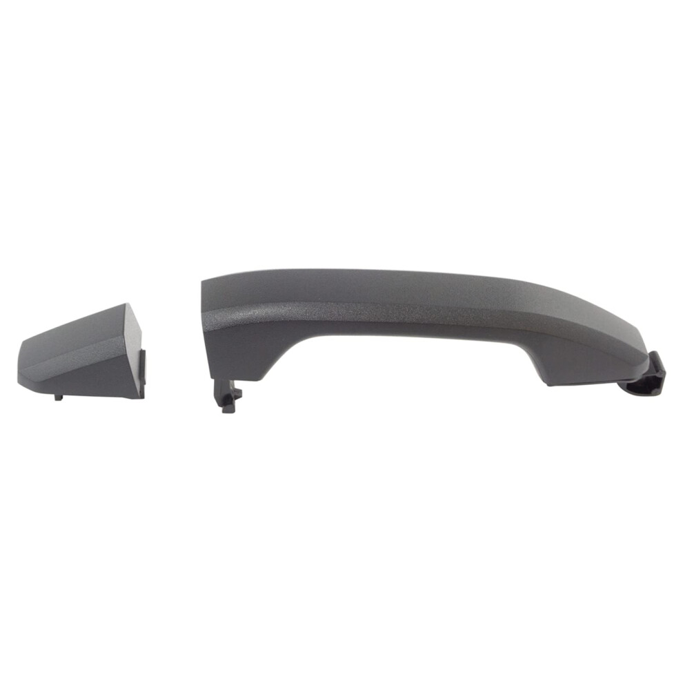 Trq Outside Exterior Door Handle Textured Rear Lh Rh For Silverado Sierra Black 191213492147