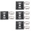 4 Sets Monitoring Bracket Universal Mounting Black Camera 6