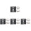 4 Sets Monitoring Bracket Universal Mounting Black Camera 2