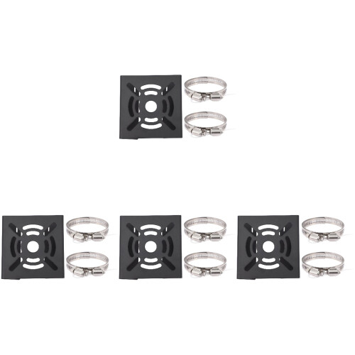 4 Sets Monitoring Bracket Universal Mounting Black Camera 1