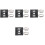 4 Sets Monitoring Bracket Universal Mounting Black Camera 3