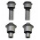TRQ Front Subframe Bushing Kit Forward & Rearward Compatible with 2007-2012 Nissan Sentra 1