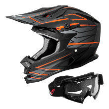 VCAN VX38 Dospel ATV Motokros Offroad Dirt Bike Motocyklov sjezdov prilba s brlemi DOT Schvleno