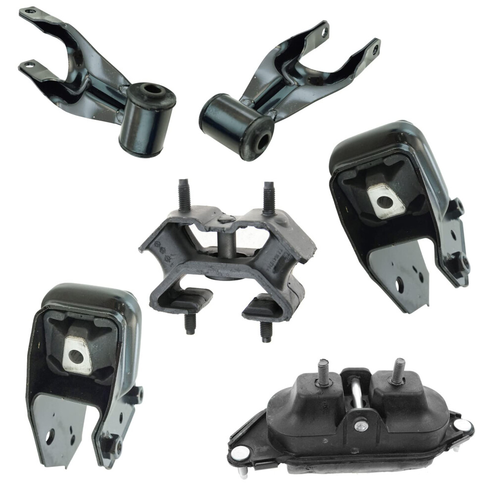 Trq Engine & Transmission Mount Kit Compatible With 20062011 Chevrolet Impala 20062007 Monte Carlo 191213711071