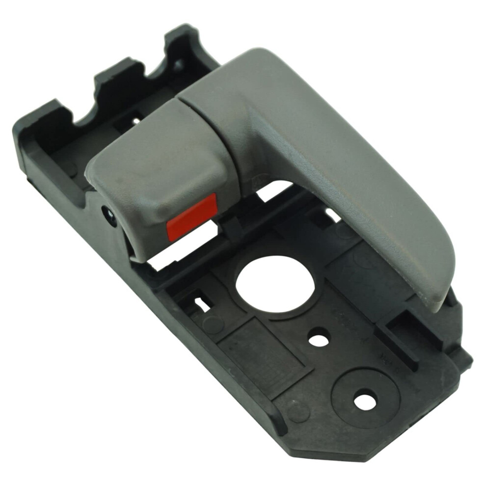 Trq Passenger Side Interior Door Handle Compatible With 20042006 Kia Spectra Gray 191213498767