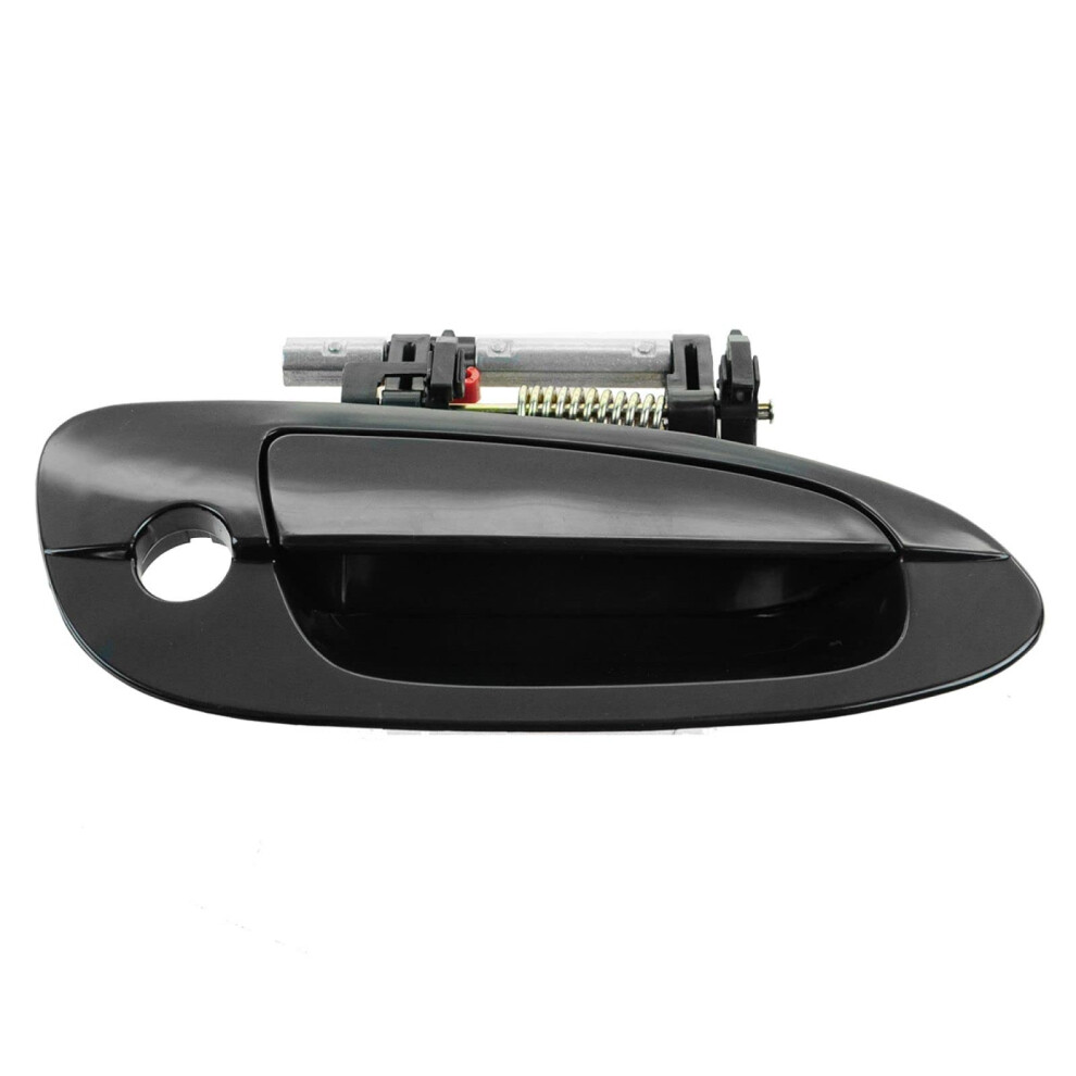 Trq Front Right Exterior Door Handle Passenger Side Compatible With 20022006 Nissan Altima Black 191213489581