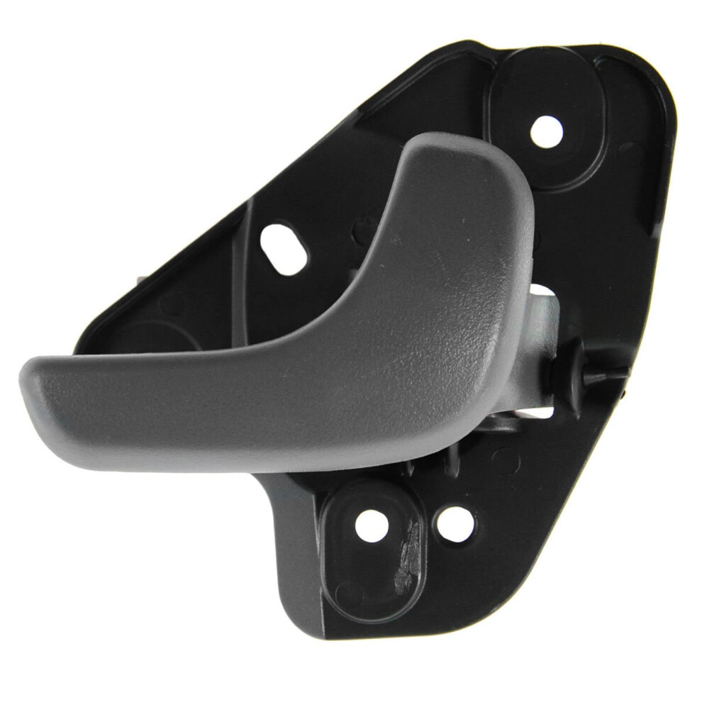 Trq Front Right Interior Door Handle Passenger Side Compatible With 20012007 Chrysler Town & Country 20012003 Voyager Dodge Caravan Gra Gray 191213496633