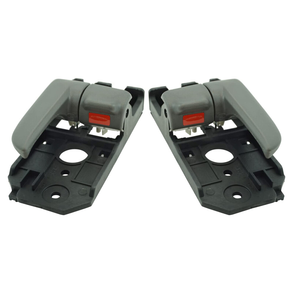 Trq Front Or Rear Inner Interior Door Handle Pair Set Compatible With 20042006 Kia Spectra 191213353516