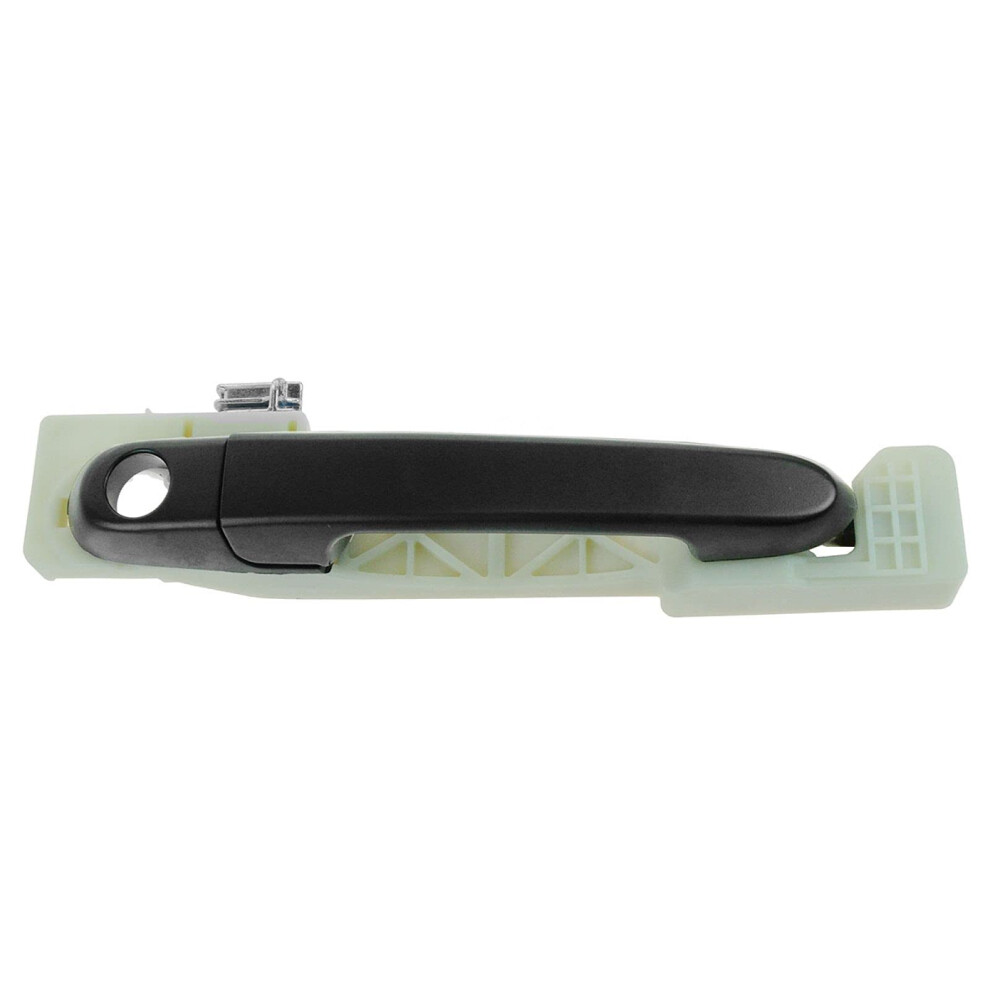 Trq Front Right Exterior Door Handle Passenger Side Compatible With 20062011 Hyundai Accent Hy1311118 Black 191213490228