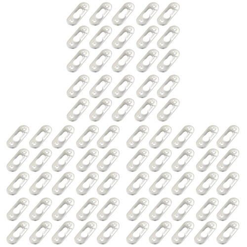 75 Pcs Picture Frame Hooks Durable Hooks Silver Picture Frame Hanger 1