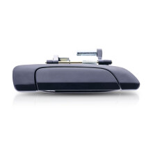 For Honda Civic 2001 02 03 04 2005 Exterior Door Handle Rear Passenger Side Smooth Black | Trim:All Submodels