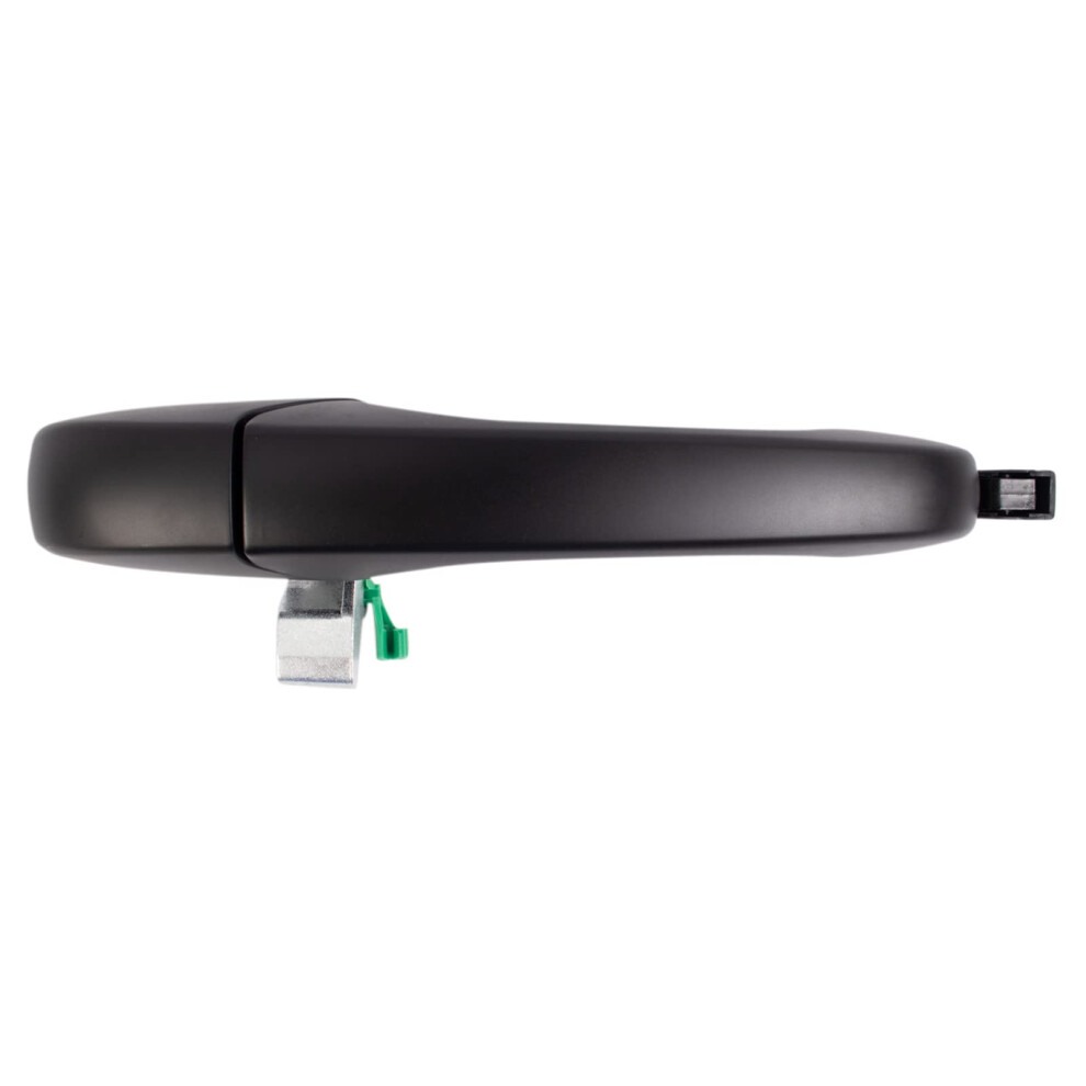 Trq Rear Left Exterior Door Handle Drivers Side Compatible With 20052010 Chrysler 300 20052008 Dodge Magnum Black 191213488201