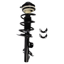 TRQ Anteriore Sinistro Completo Puntone e Molla Elicoidale Lato Guida Compatibile con Jeep Cherokee 2014-2022