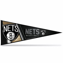 Rico Industries NBA Brooklyn Nets 12" x 30" Vilt Wanddecoratie Pennant