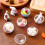100Pcs Clear Round Plastic Capsules for Vending Machine Toy Storage 11