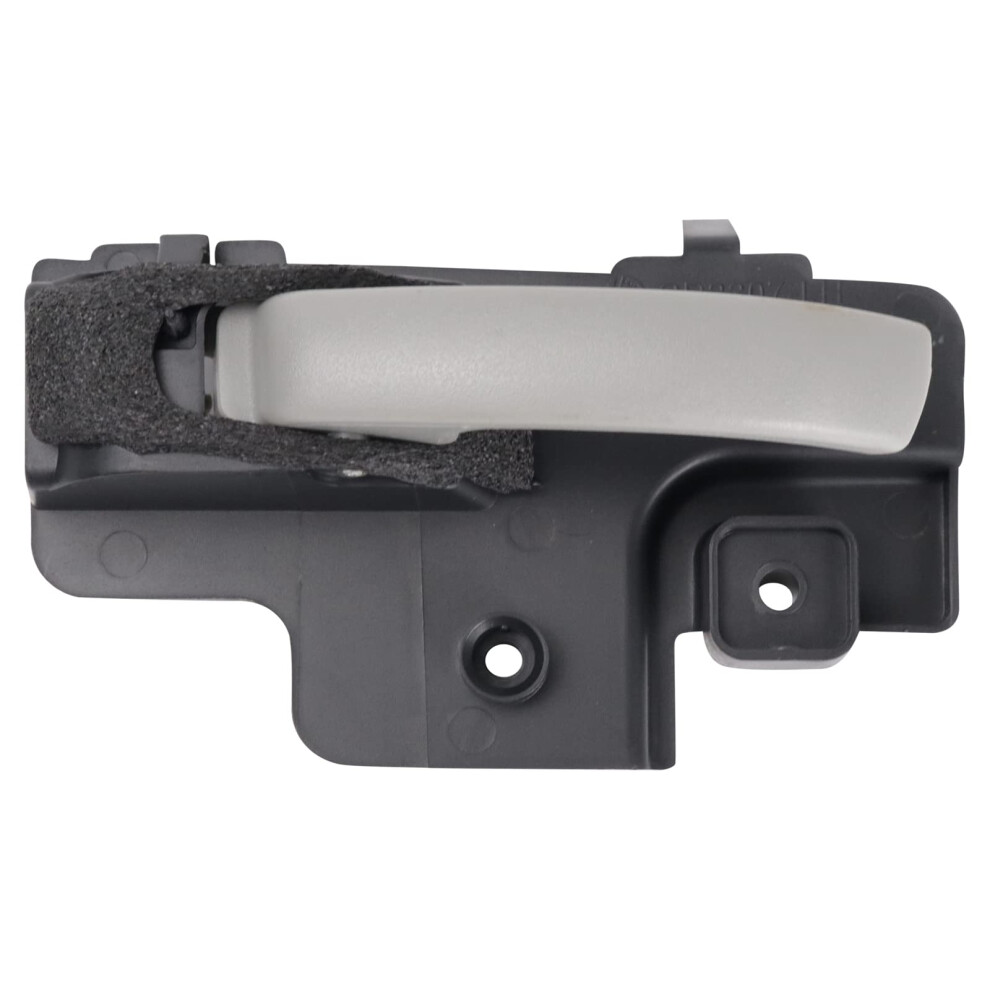 Trq Driver Side Interior Door Handle Compatible With 2007 Jeep Compass Patriot Black 195591319836