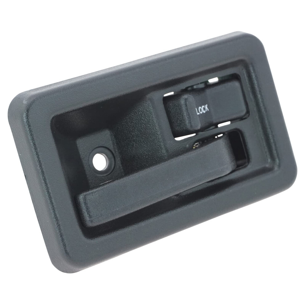 Trq Right Interior Door Handle Passenger Side Compatible With 19912004 Jeep Wrangler Black 191213493892